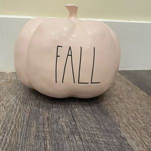 New Rae Dunn Pink Fall Medium Pumpkin Like Pics